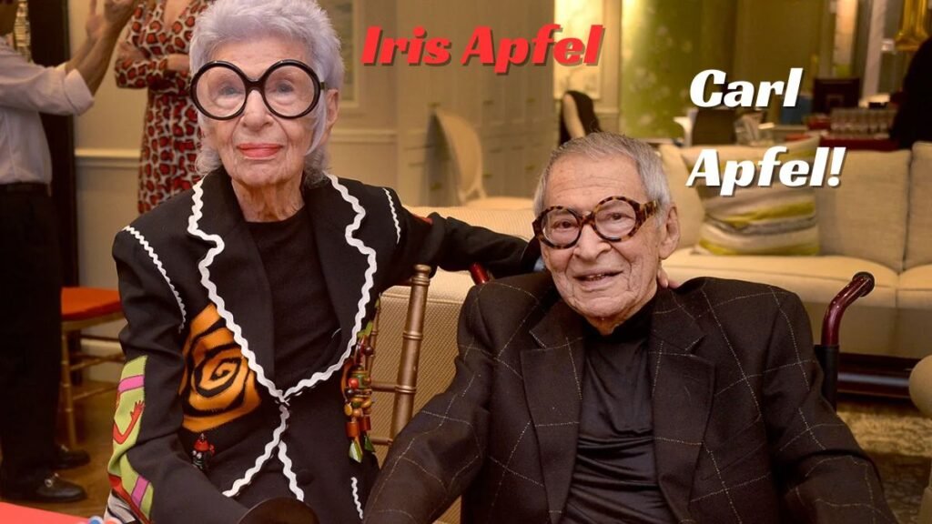 Iris Apfel Husband-Iris Apfel, alongside her husband Carl Apfel, co-owned a textile company for 42 years before 2005. Specializing in designing fabrics for esteemed clients, their firm catered to a prestigious clientele, including first ladies and Hollywood celebrities. 