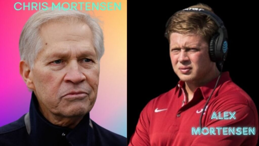 Chris Mortensen’s Son, Alex-Alex Mortensen went on to play both college and professional football before transitioning into a career in coaching.