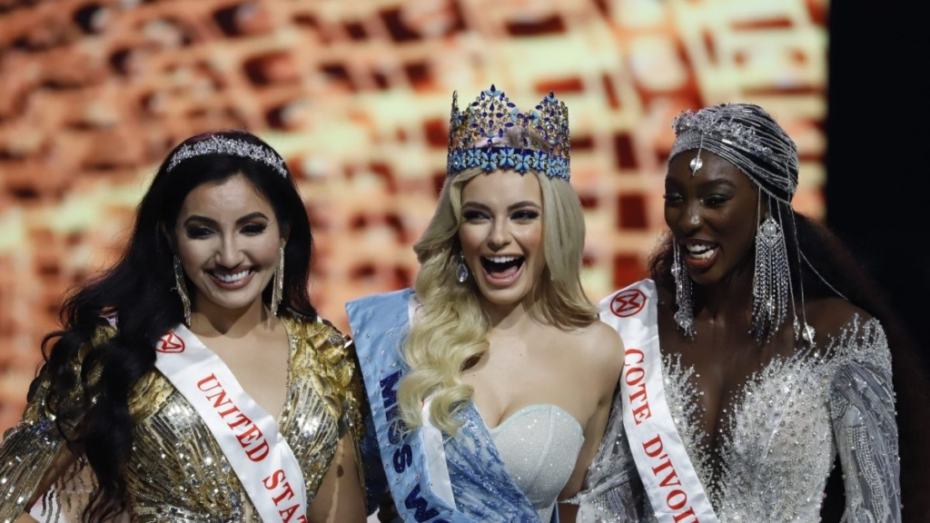 Krystyna Piszkova defeated Lebanese beauty Yasmin Zayatoun to be crowned Miss World 2024. She became the 71st winner of this world-famous competition.